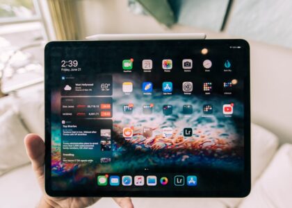 black iPad