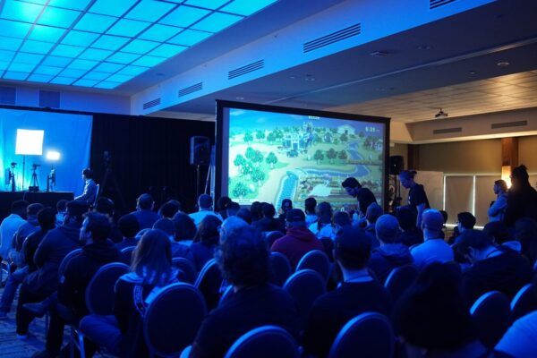 audience in a conference